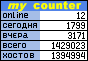 MyCounter - счётчик и статистика